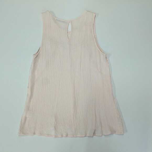 Chloe K Size Small Pink Lacy Tank - Picture 13 of 16
